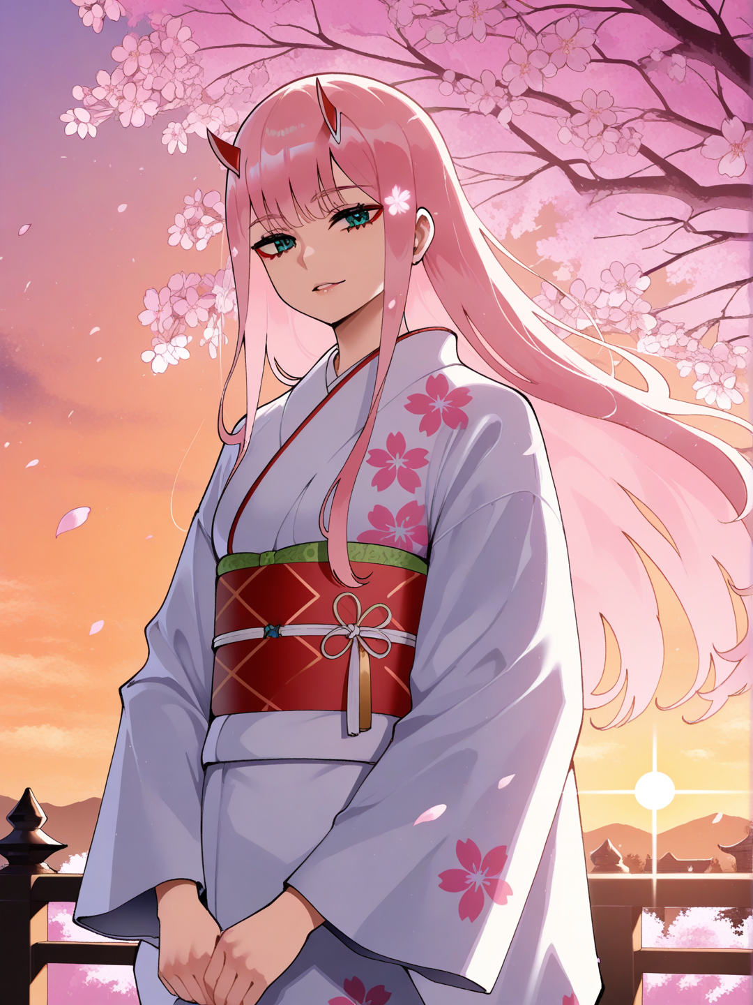 Zero Two: Jardín de Cerezos 