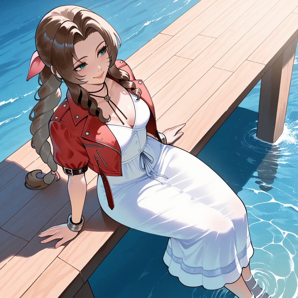 Aerith: Momento de Descanso 