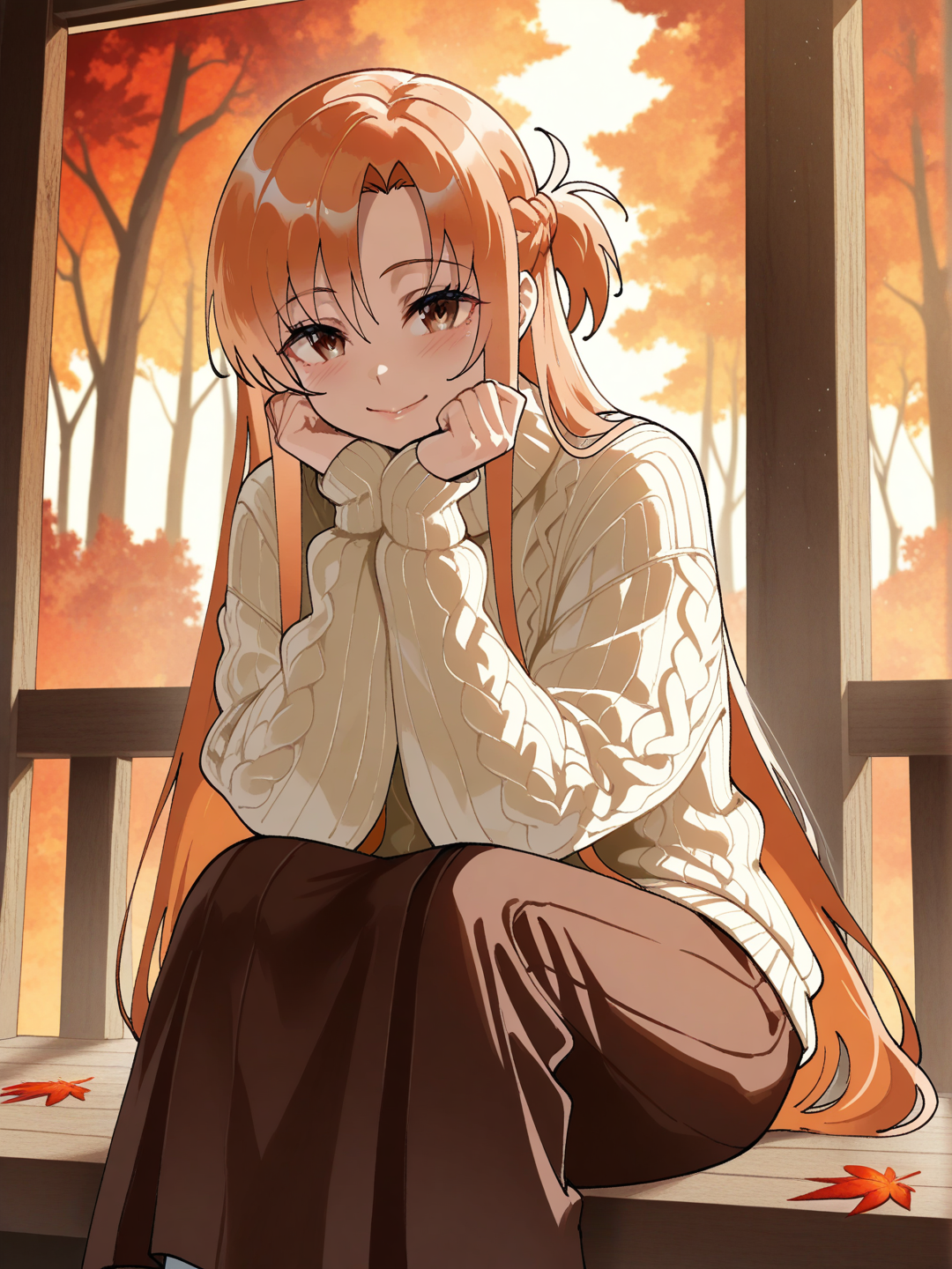 Asuna: Mirada de Otoño 