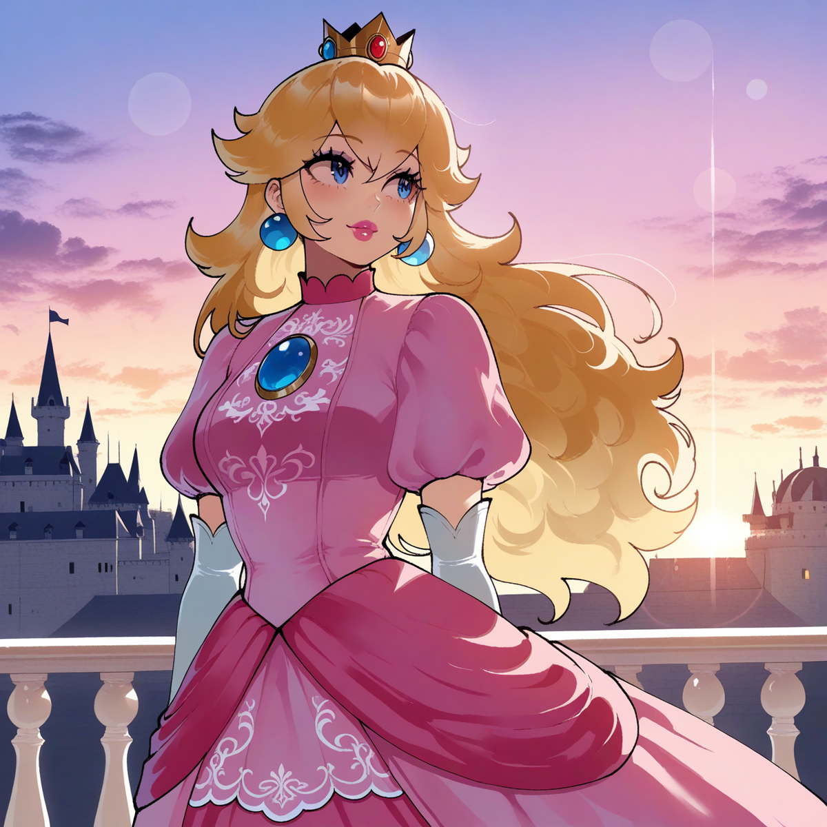 Peach: Balcón Real
