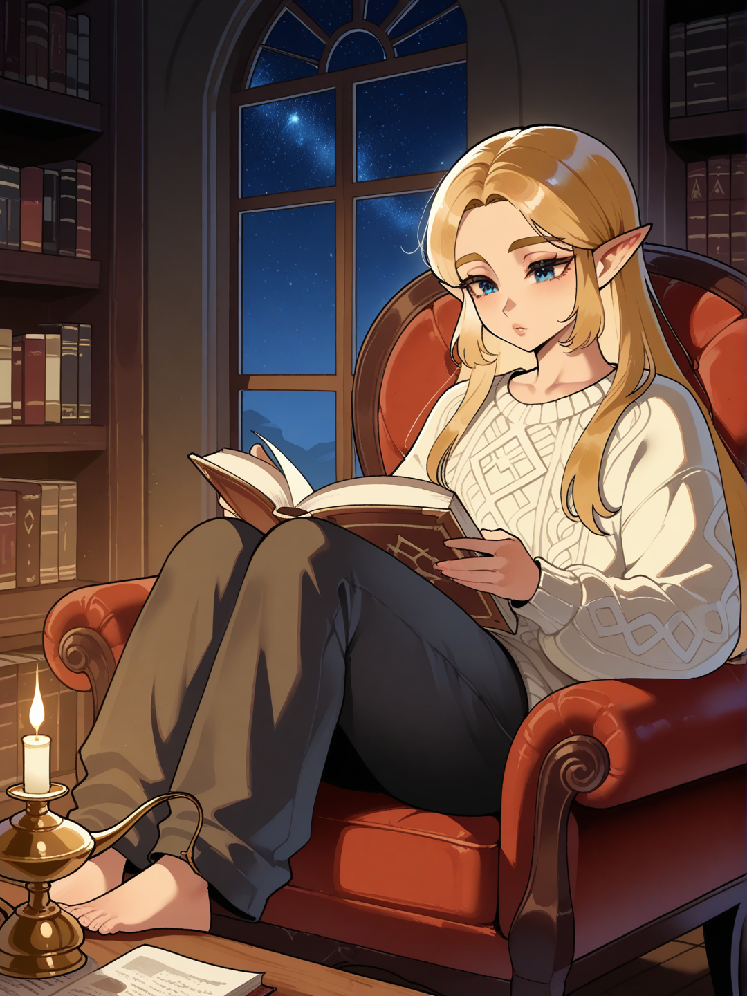 Zelda: Lectura Nocturna