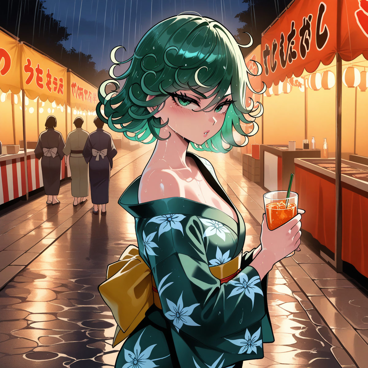 Tatsumaki: Lluvia en el festival 