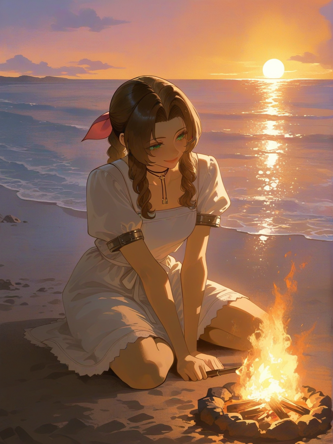 Aerith: Fogata 