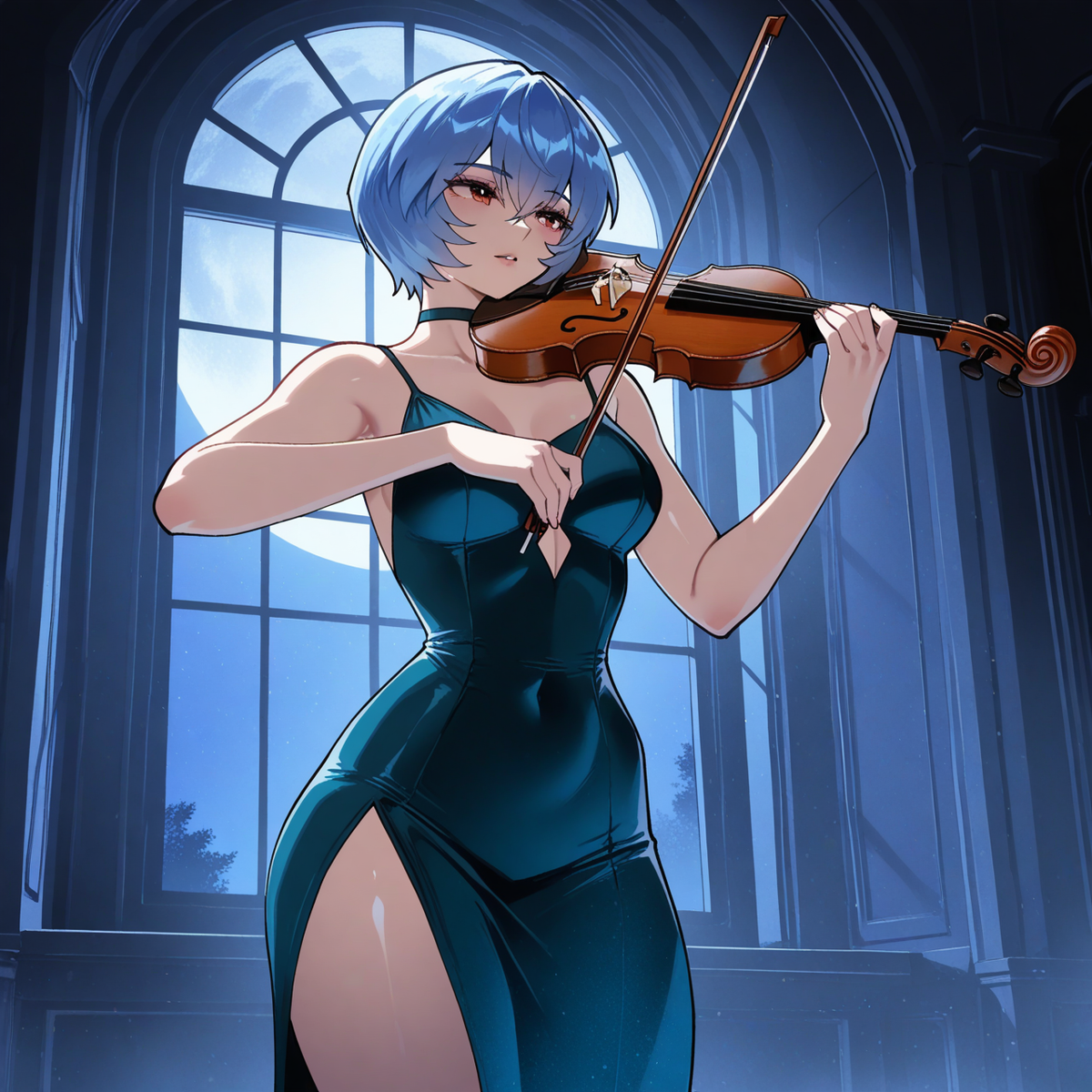Rei Ayanami: Noche Etérea 