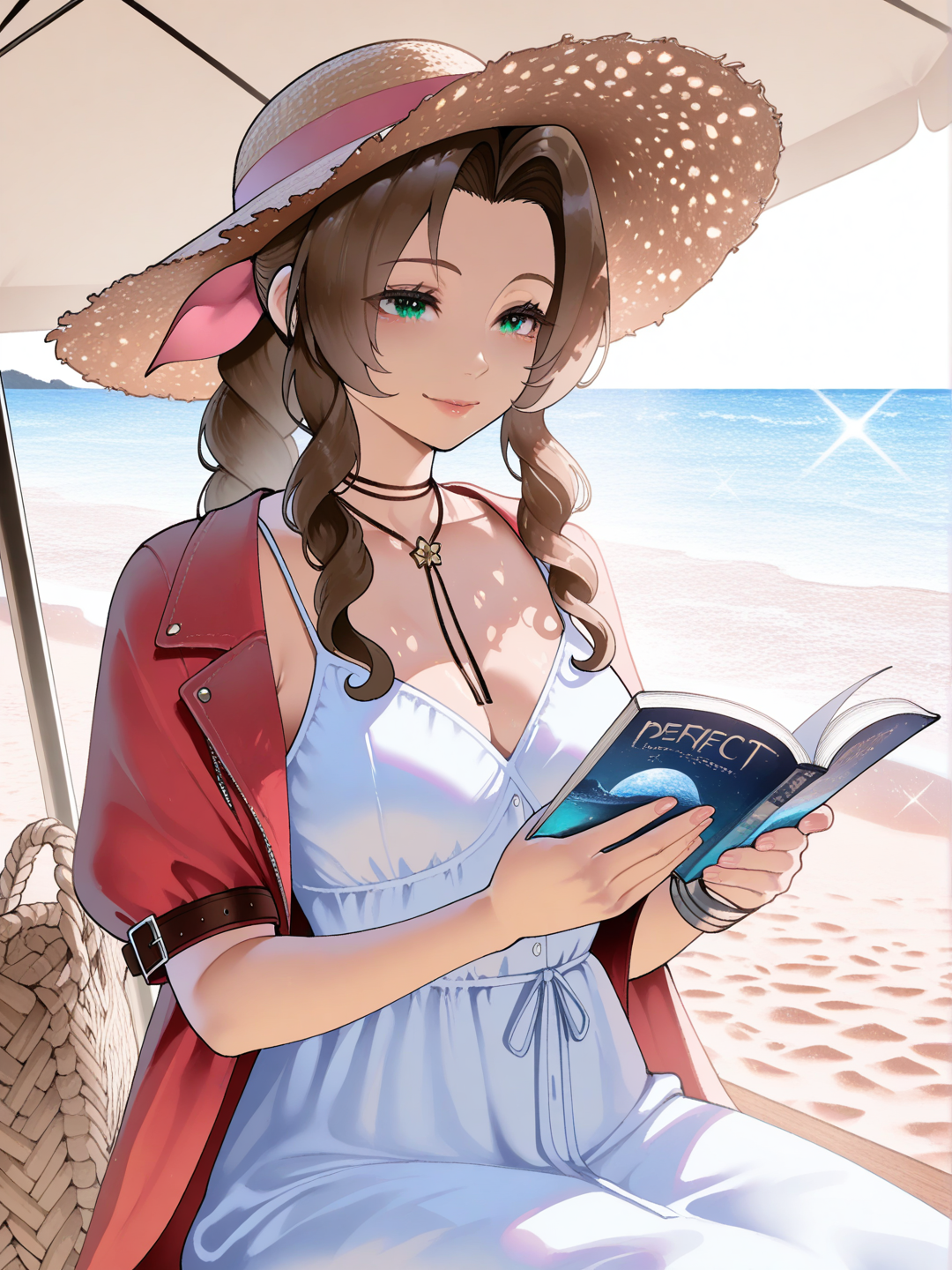 Aerith: Descanso en la costa