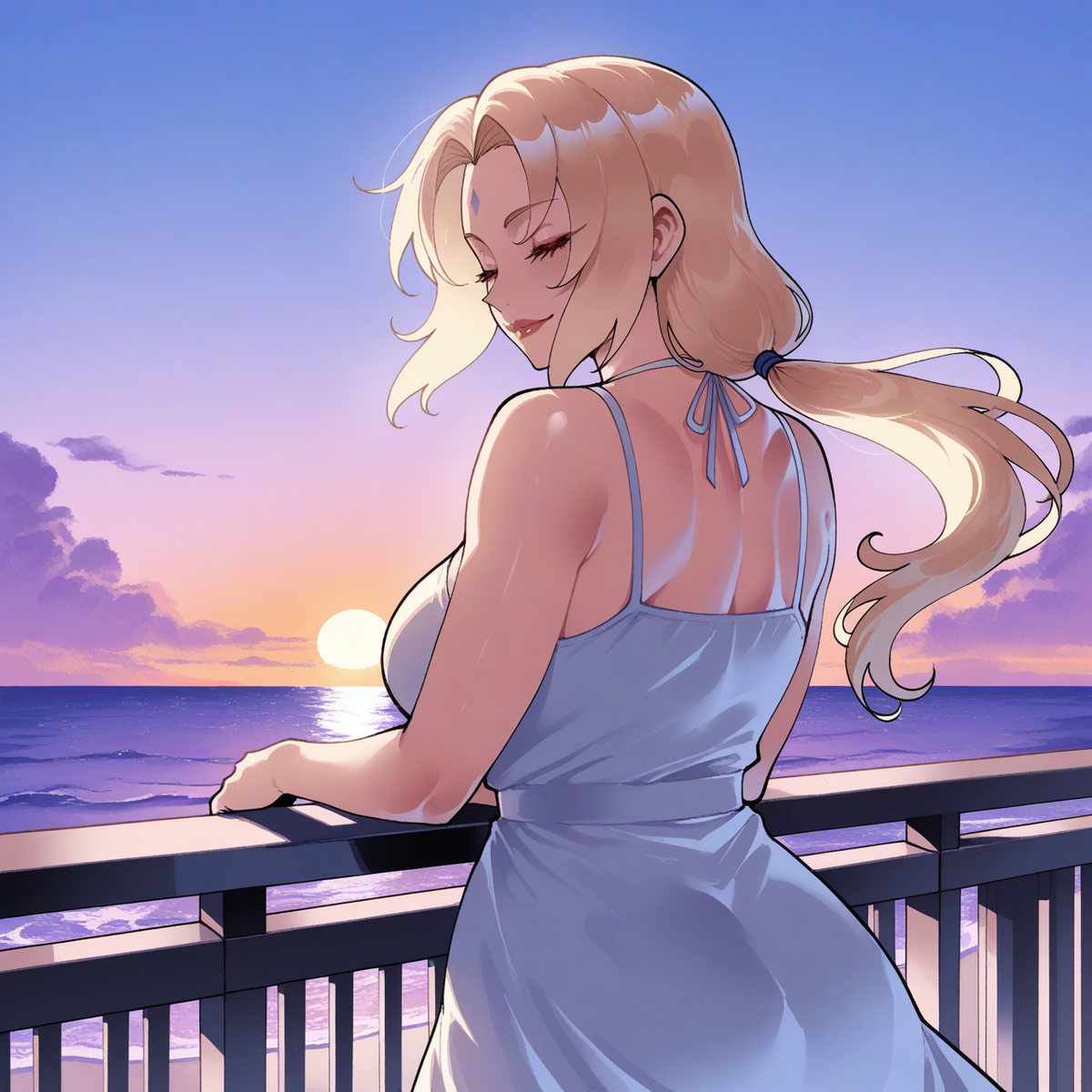Tsunade: Brisa al Atardecer