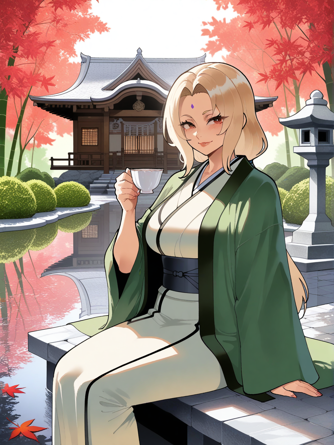 Tsunade: Jardín Japonés