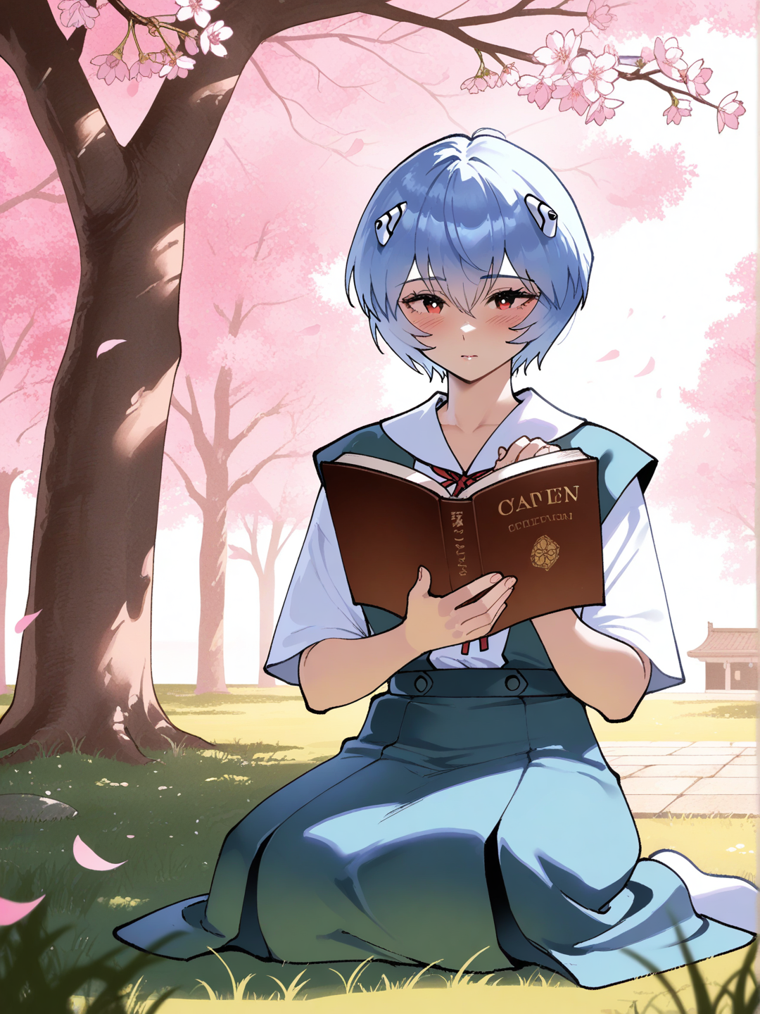 Rei Ayanami: Bajo los Cerezos