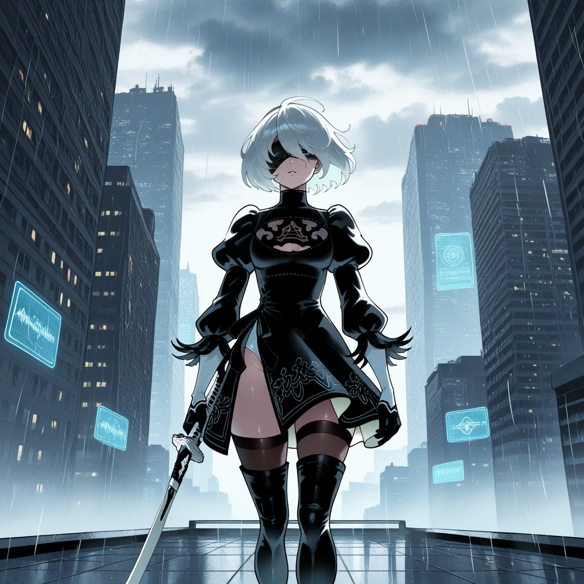 2b: Lluvia en Calma