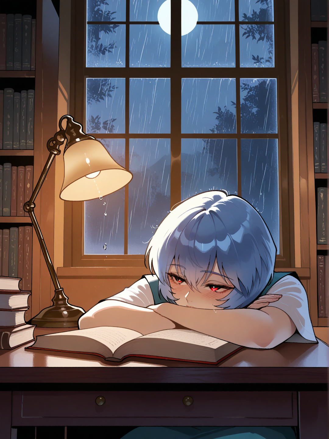 Rei Ayanami: Susurro de Medianoche