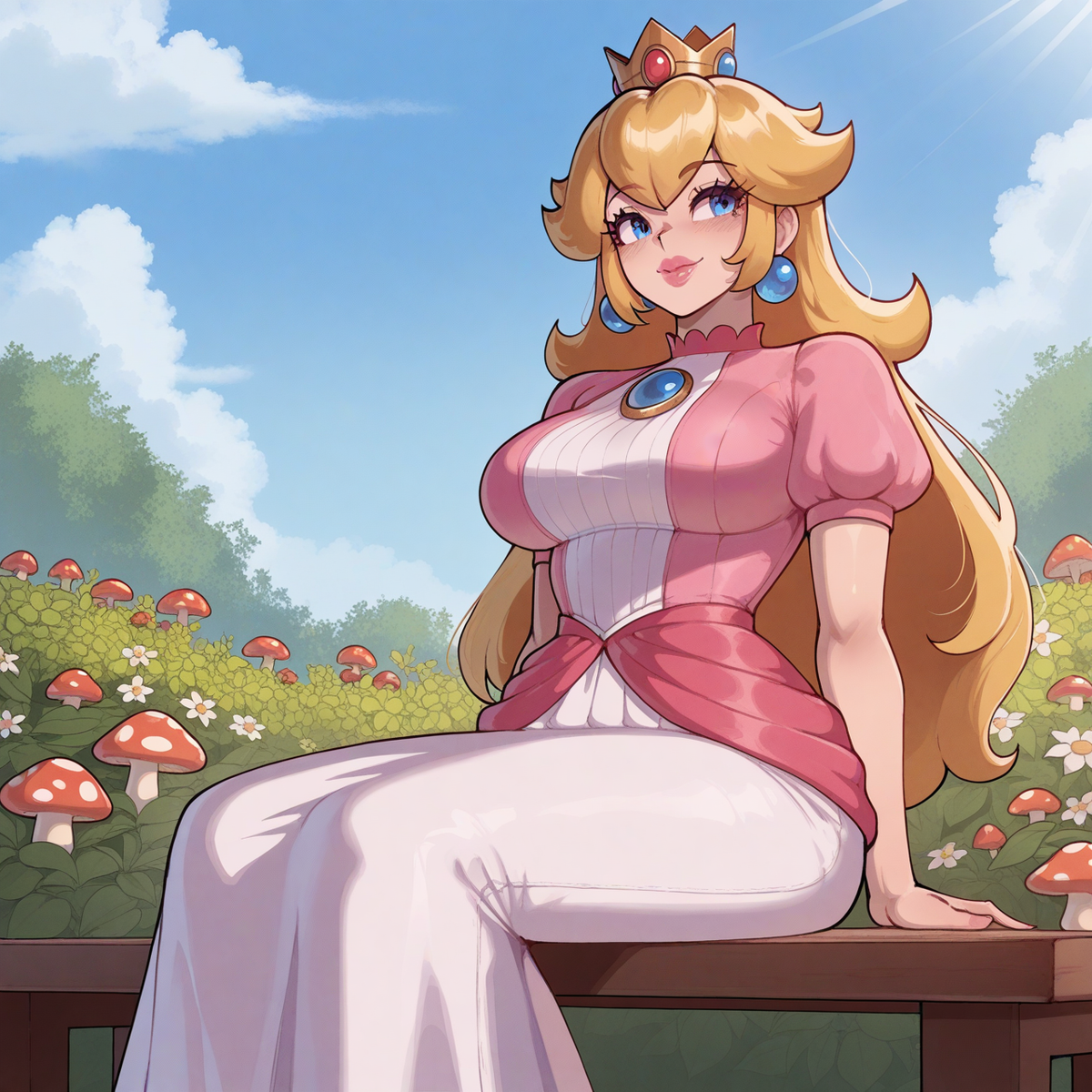 Peach: Día soleado