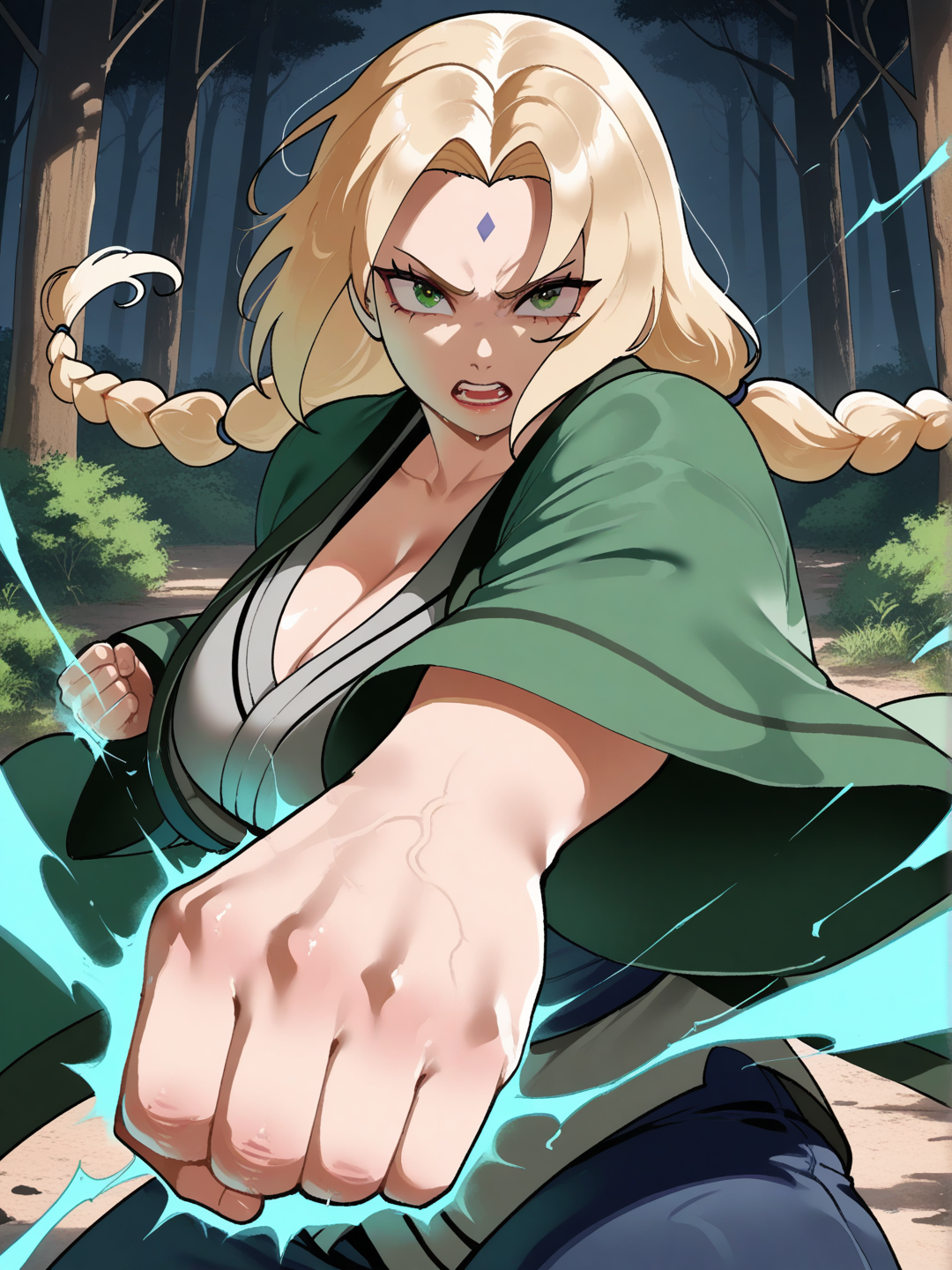 Tsunade: Golpe Destructor