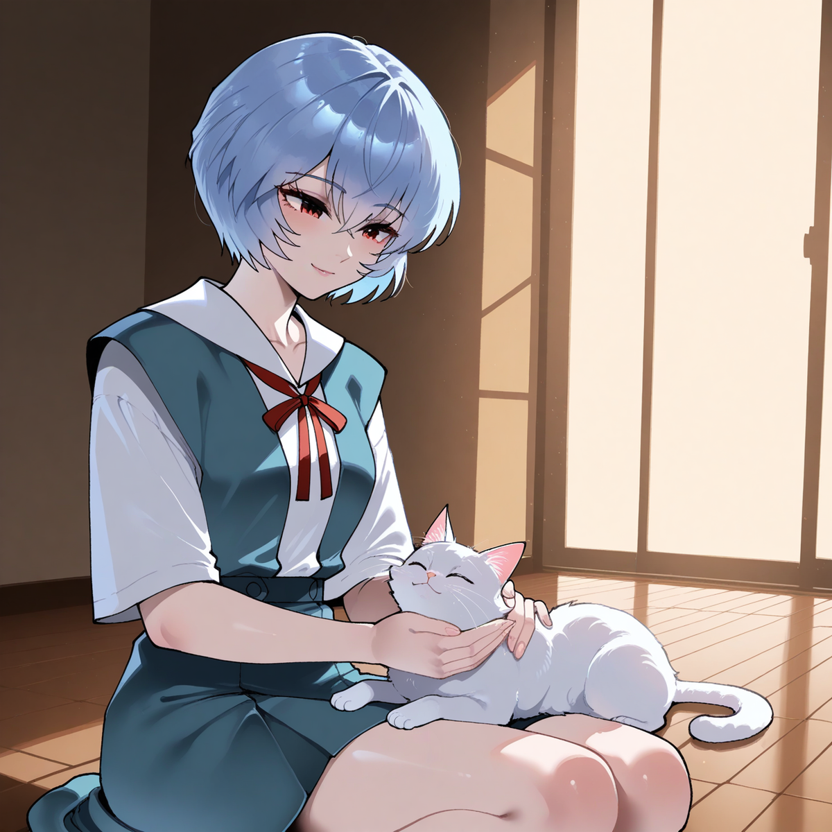 Rei Ayanami: Un nuevo amigo