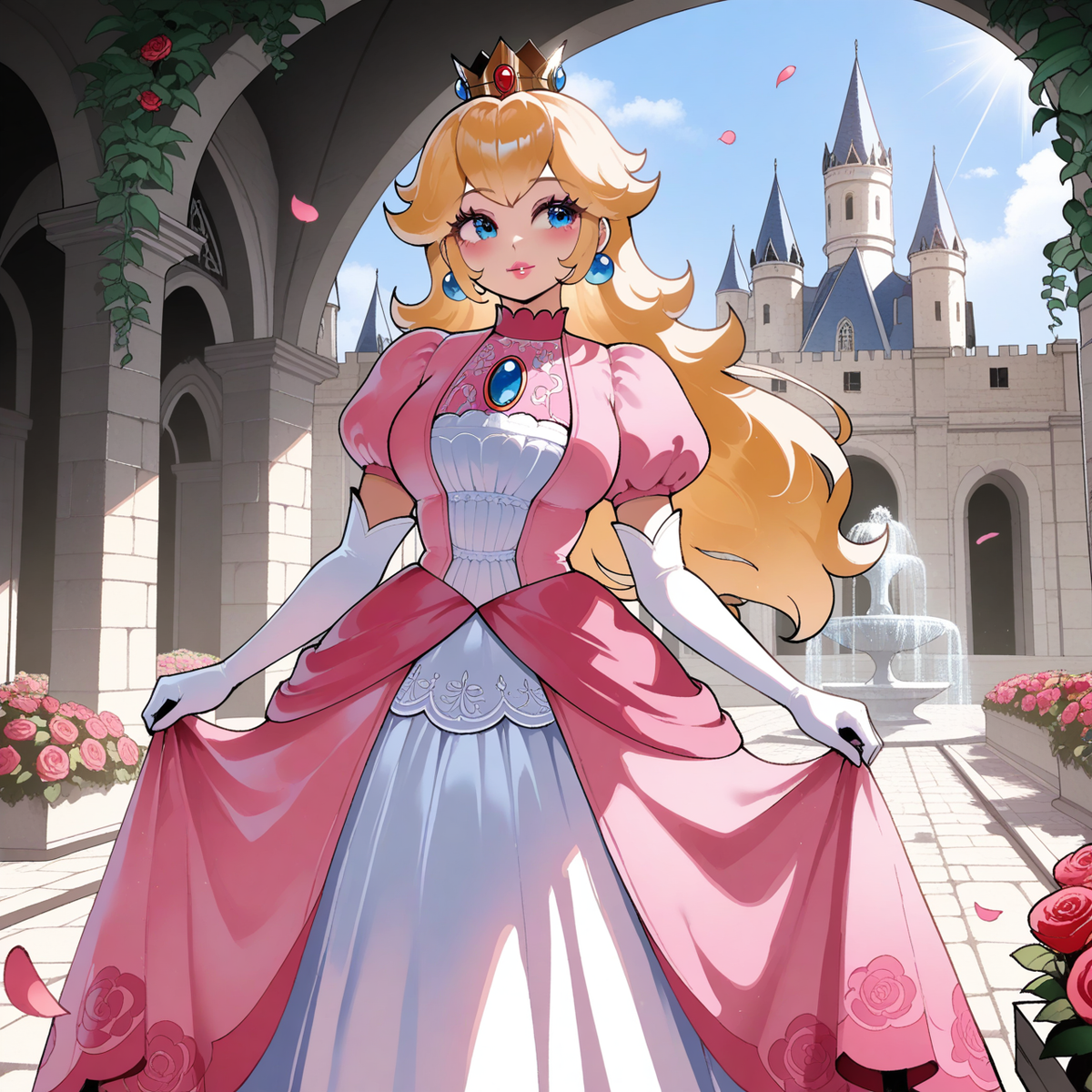 Peach: Jardín Real