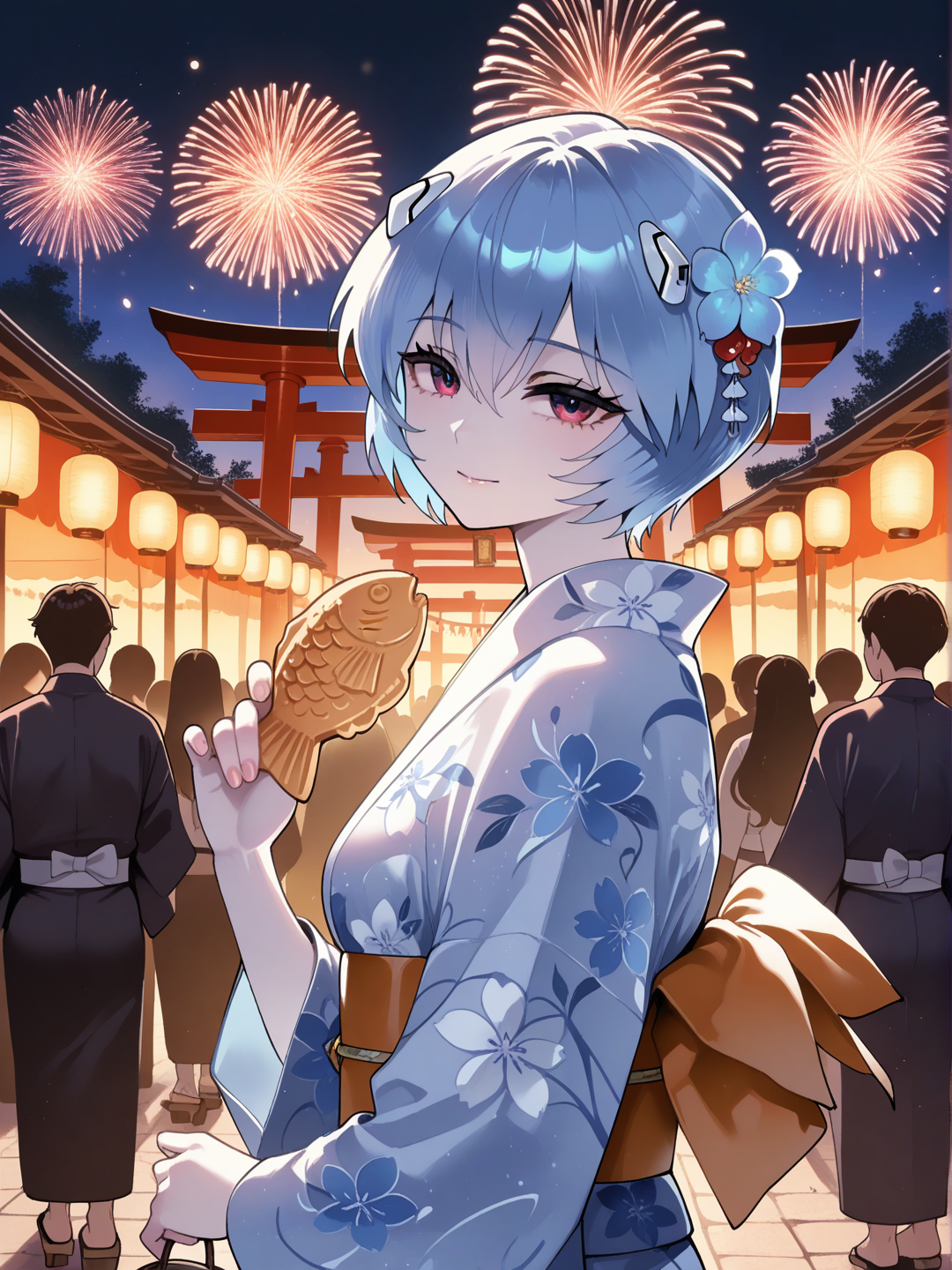 Rei Ayanami: Noche de Verano