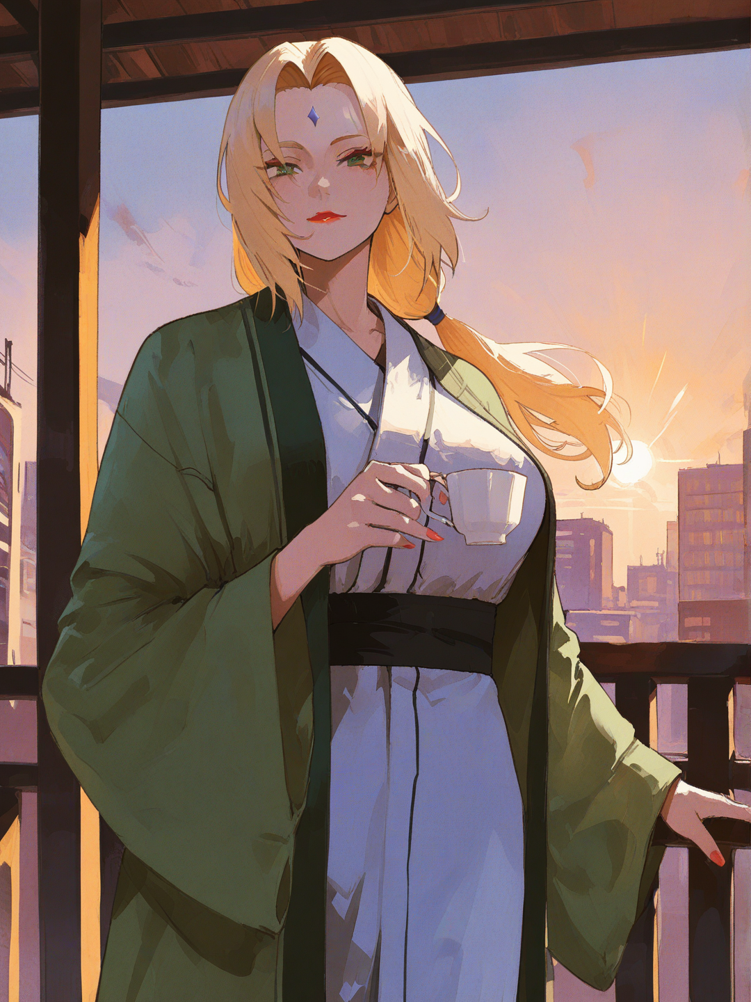 Tsunade: Buenos días