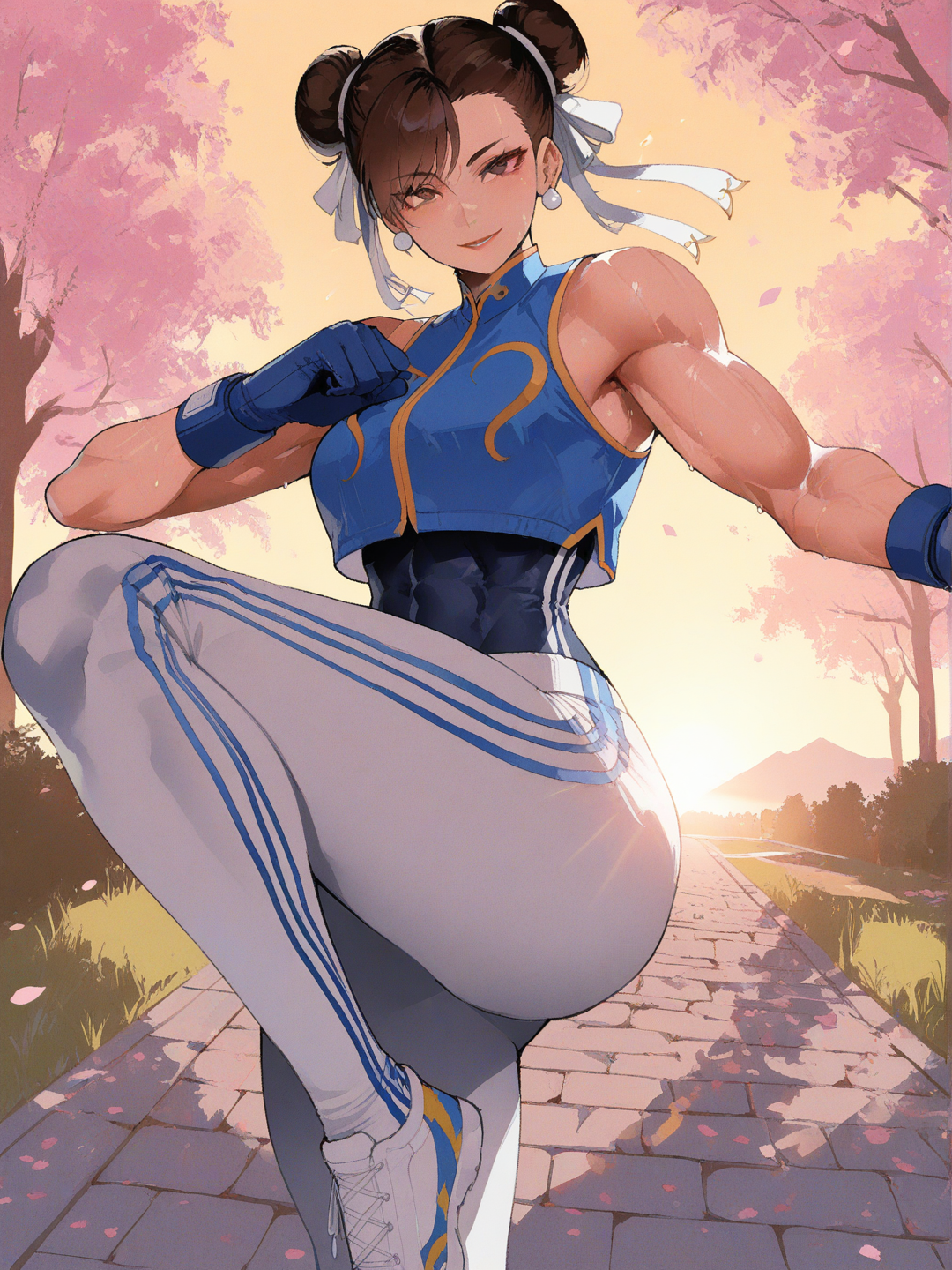 Chun li: Entrenamiento al Alba