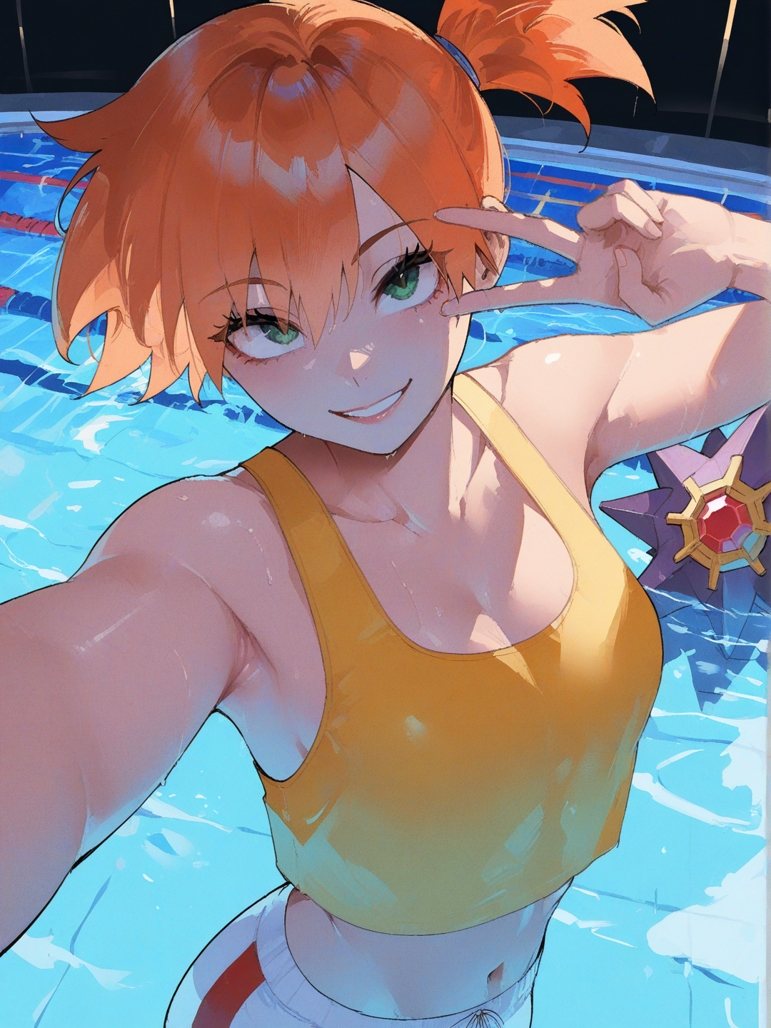 Misty: Entrenamiento