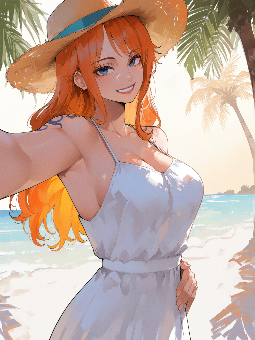 Nami: Disfrutando el Paraiso
