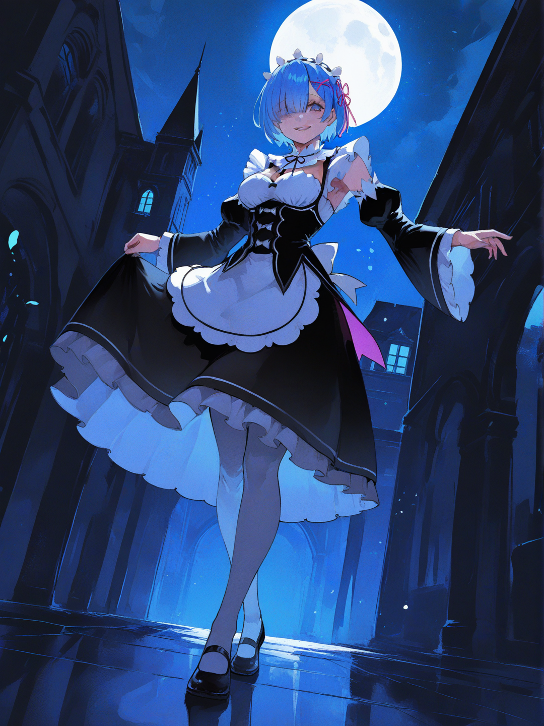 Rem: Bajo la Luna llena