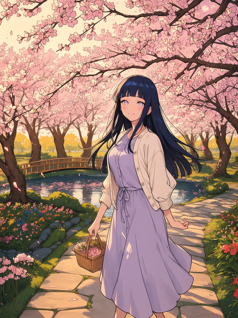 Hinata: Paseo entre cerezos