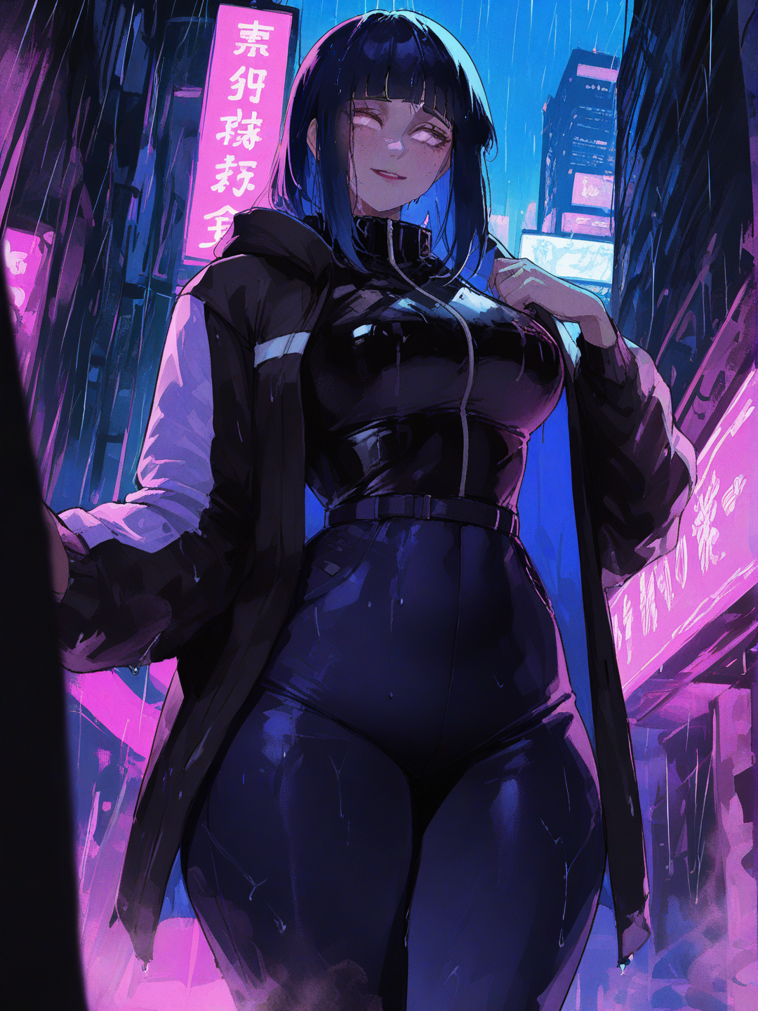 Hinata: Lluvia Neon