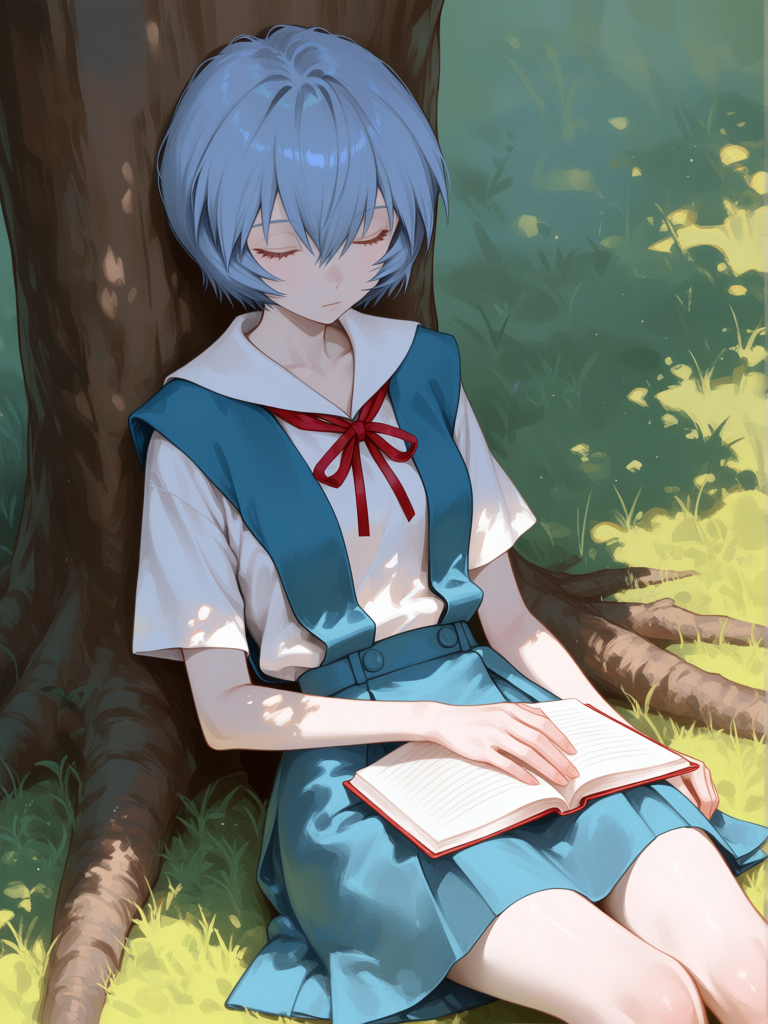 Rei Ayanami: En Calma