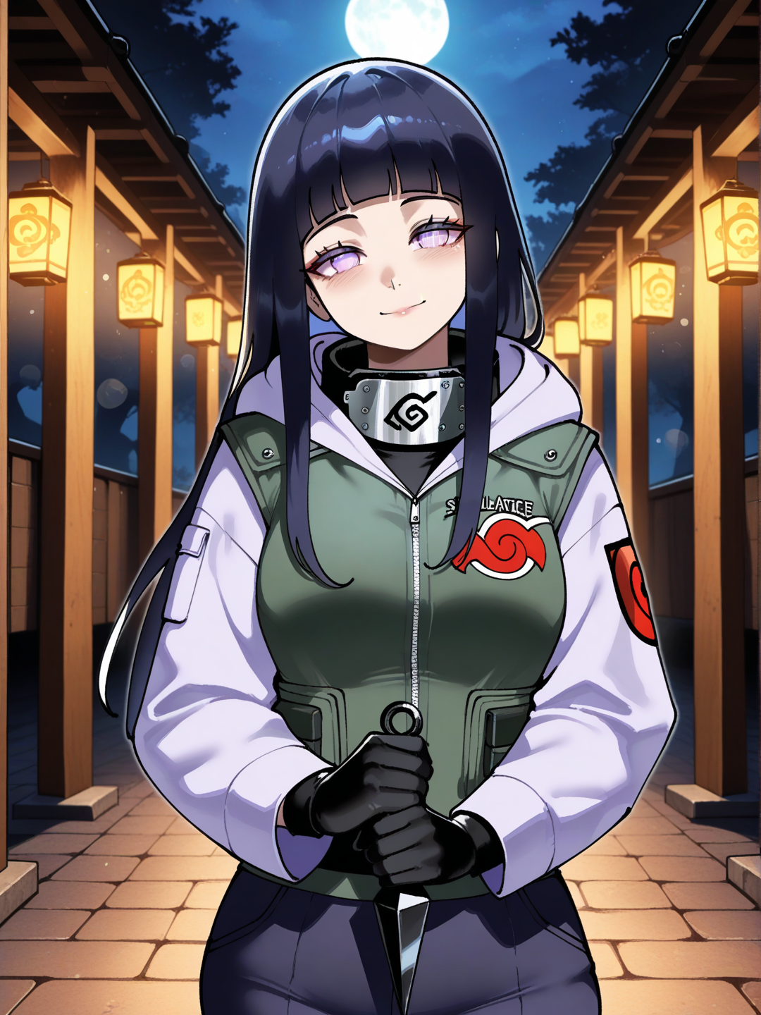 Hinata: Entrenamiento Nocturno