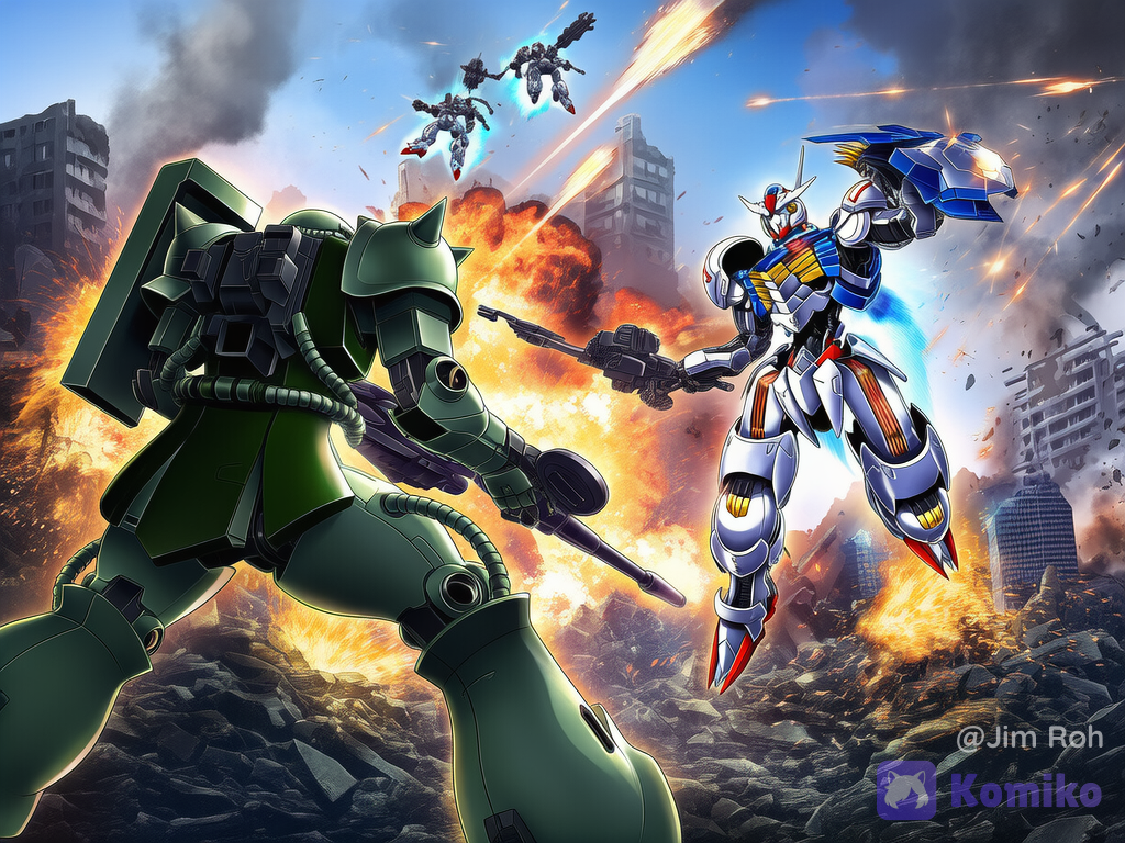 Gundam Battle Suit Battle