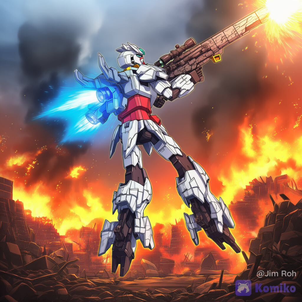 Gundam in Battlezone 03