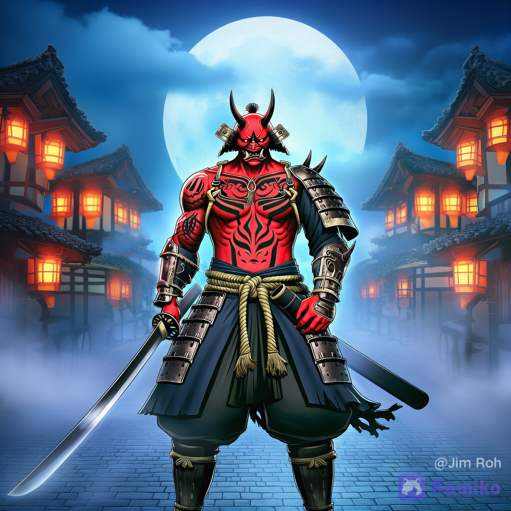 Oni Samurai 01