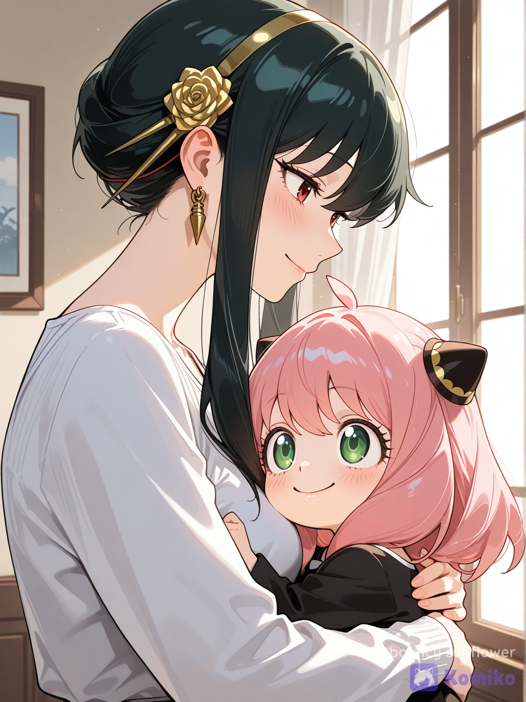 Mom loves Daughter Spy X Family