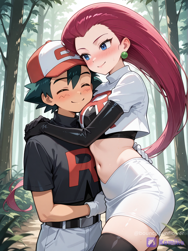 Jessie and Ash