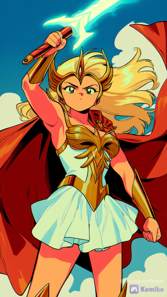 SHE-RA Retro anime