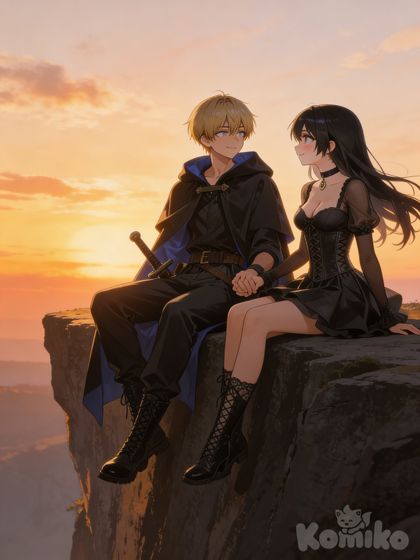 The cliff would have to crumble to ruin this 
