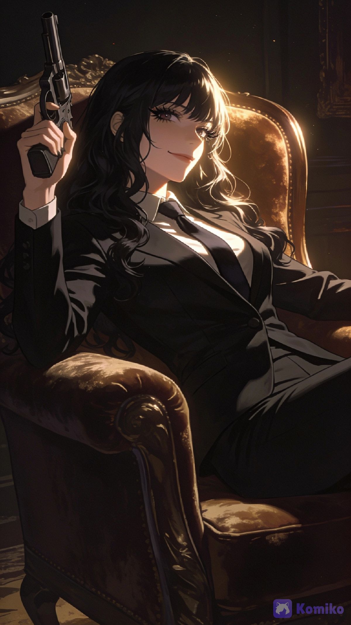 She was waiting for you