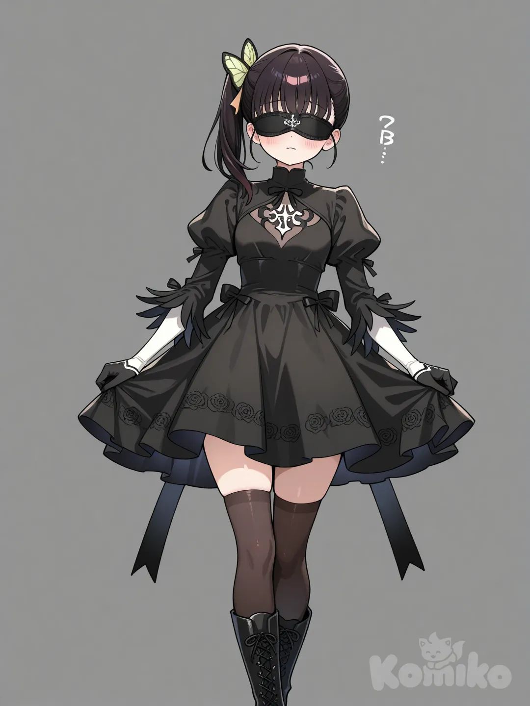 @Tsuyuri_Kanao con la ropa de 2B