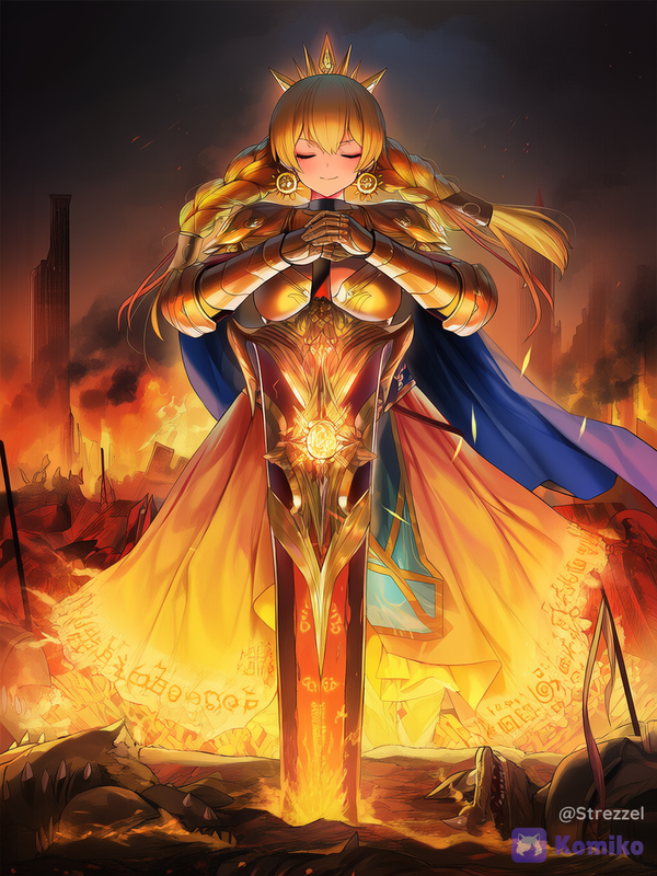 The young heroine