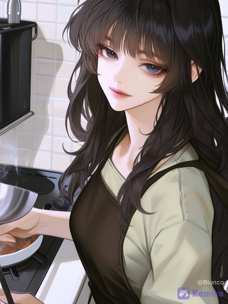 Cozy Kitchen Smiles 🍲✨