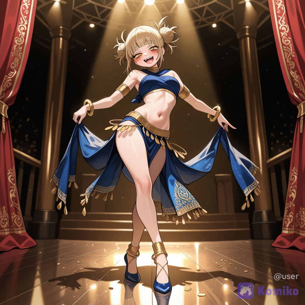 Himiko Toga bailarina exótica