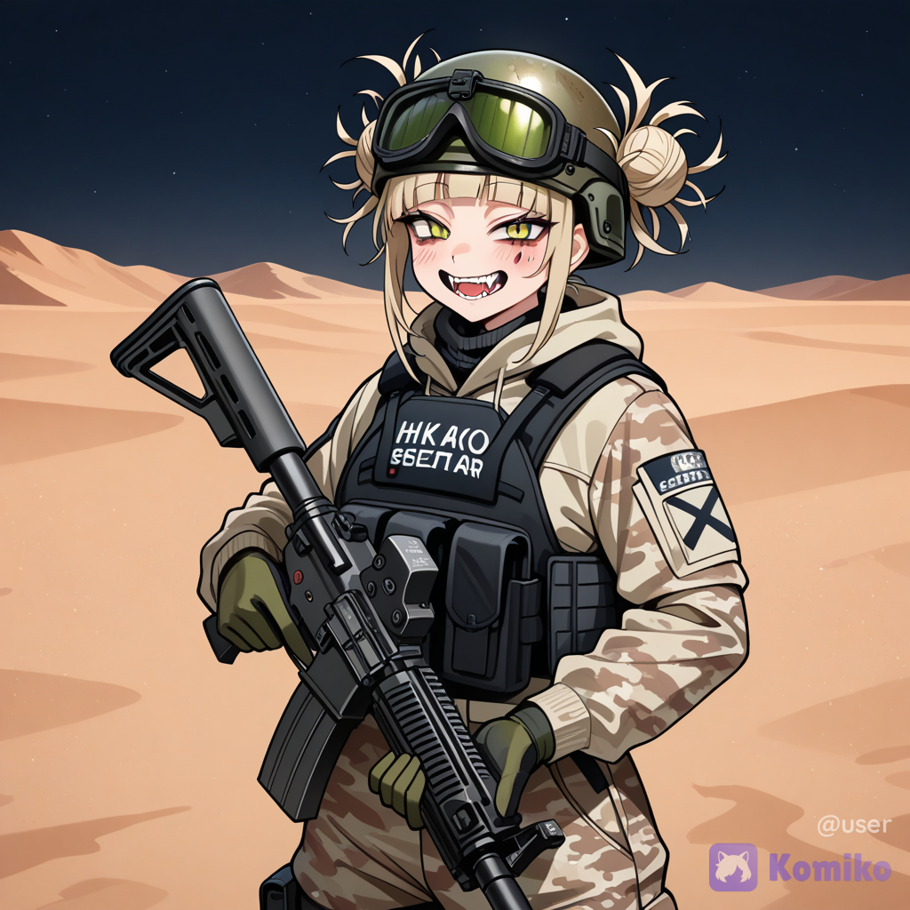 Military desert