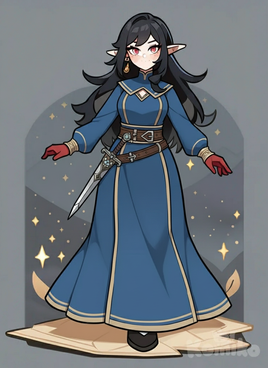 Victoria's adventuring gear
