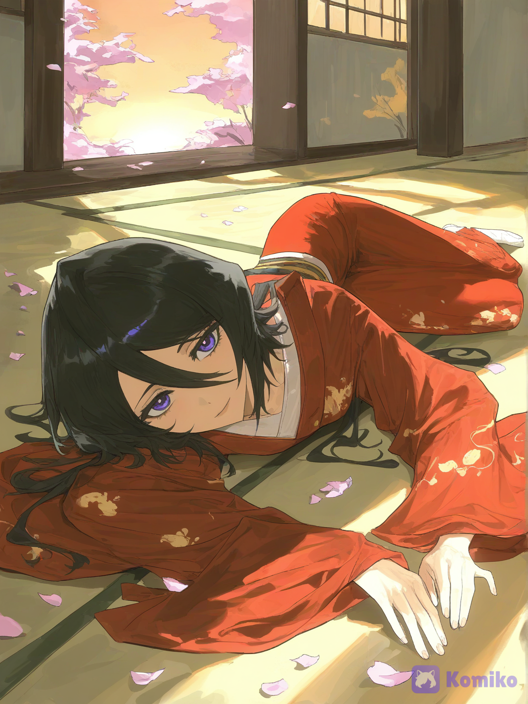 Rukia kuchiki<traditional outfit>