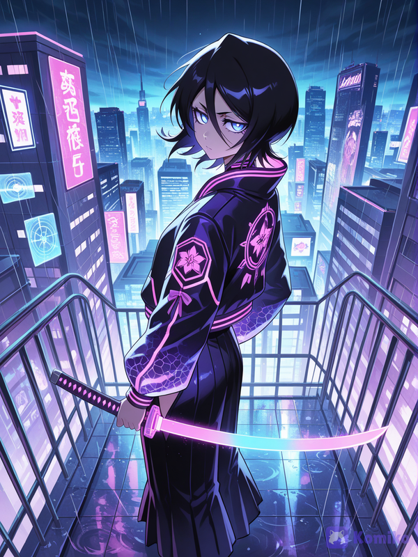 Rukia kuchiki (future ganration )
