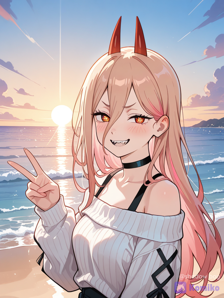 Power's Beach Sunset Peace ✌️🌅
