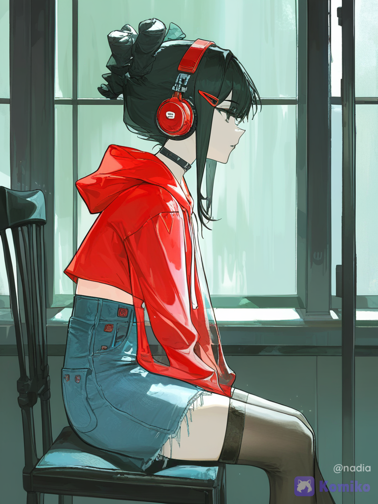 Rainy Window Vibes ☁️🎧