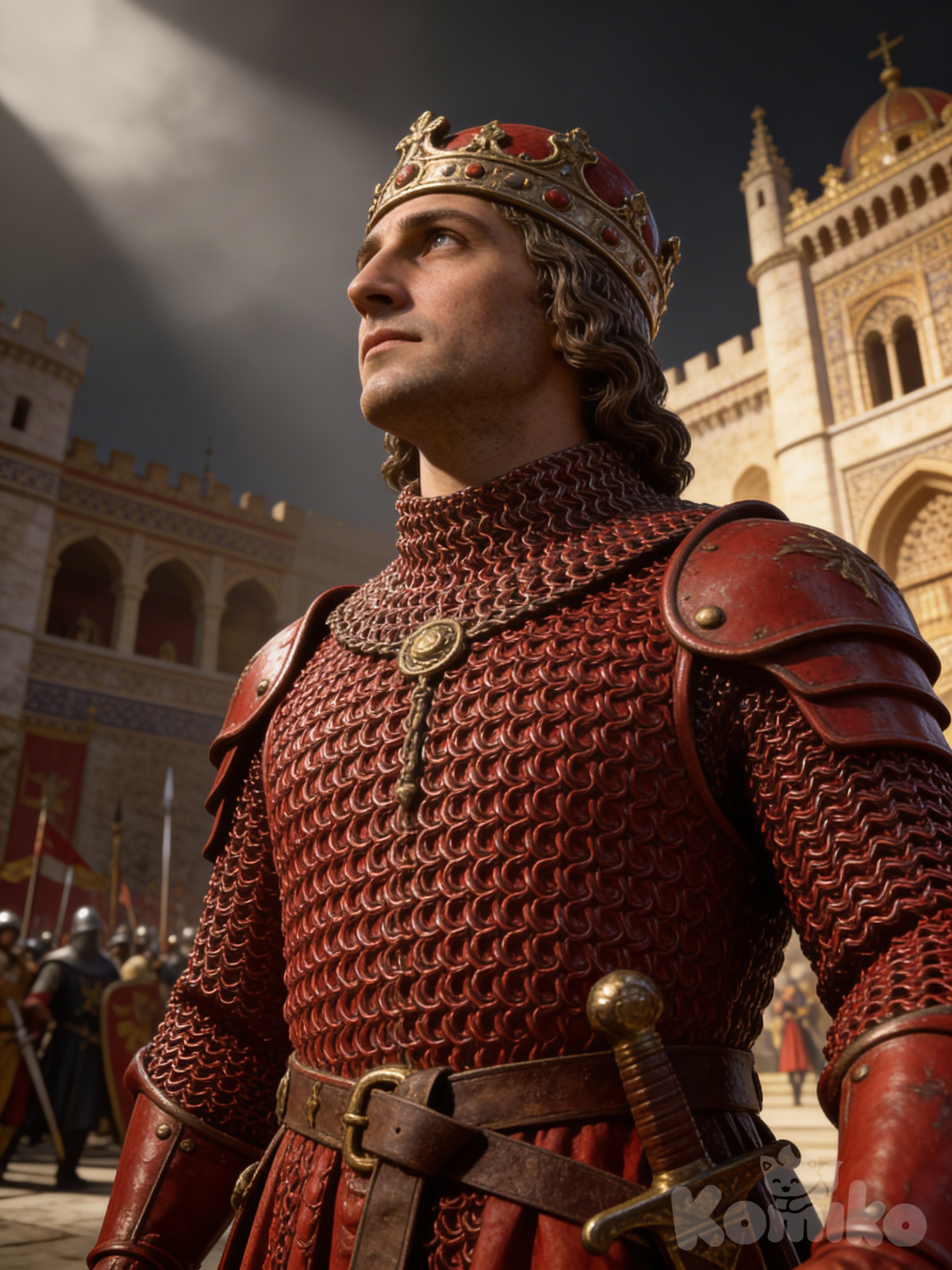 Red chainmail