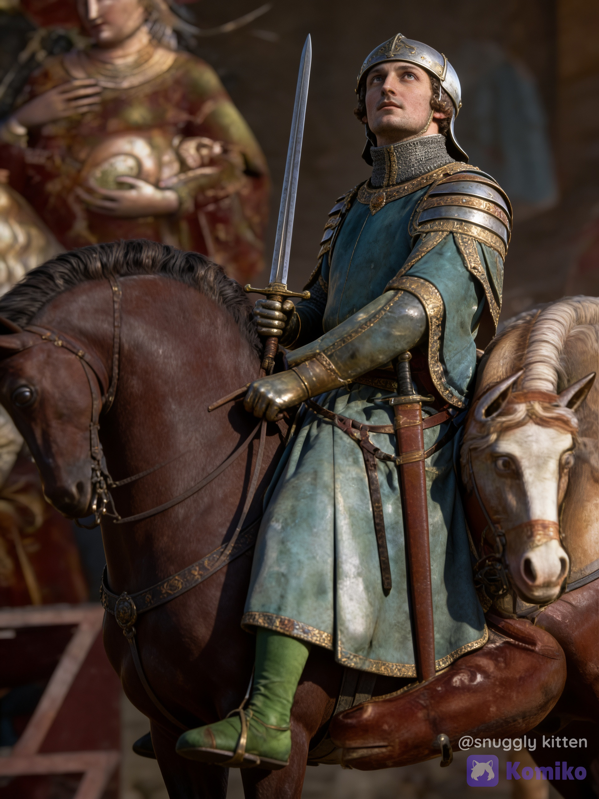 Not bad but wrong headgear