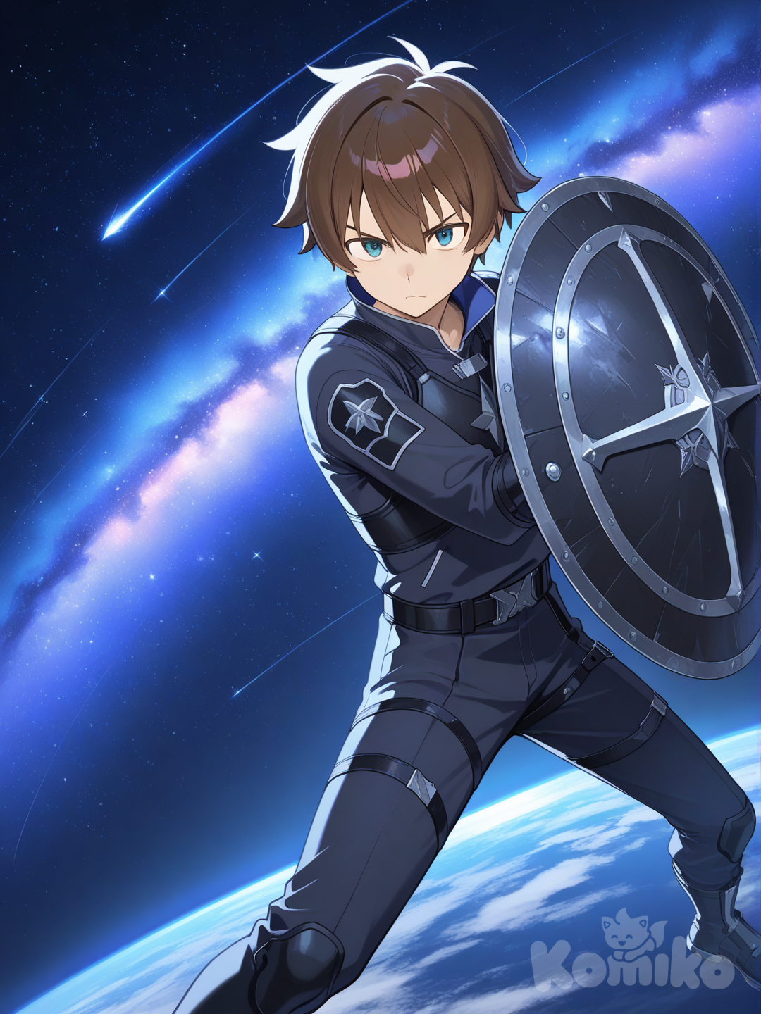 Kazuma as a hero