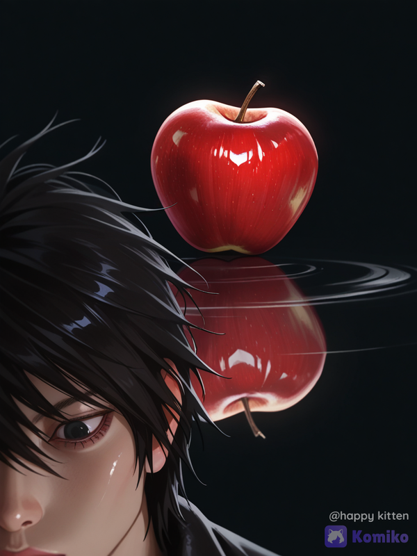 Apple reflecting